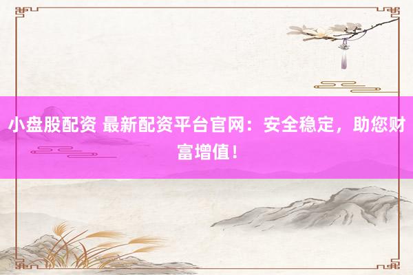 小盘股配资 最新配资平台官网：安全稳定，助您财富增值！