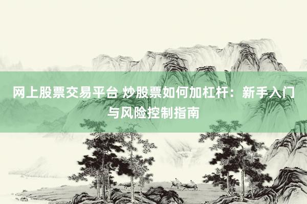 网上股票交易平台 炒股票如何加杠杆：新手入门与风险控制指南