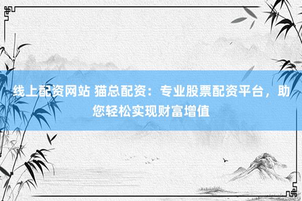 线上配资网站 猫总配资：专业股票配资平台，助您轻松实现财富增值